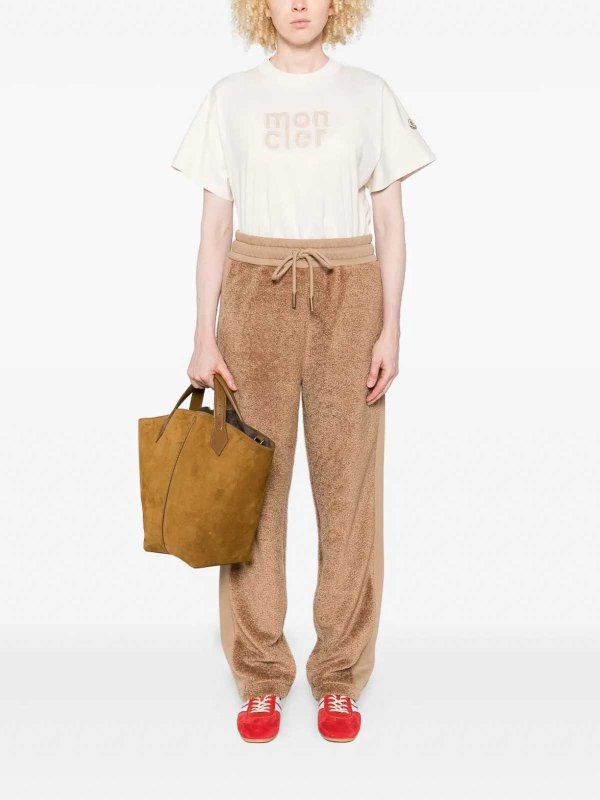 MONCLER: T-shirts online - T-Shirt - Weiß