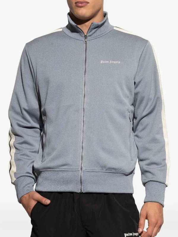 The Best Shops Palm Angels: giacche casual - Giacca sportiva M Classic Logo Grigio