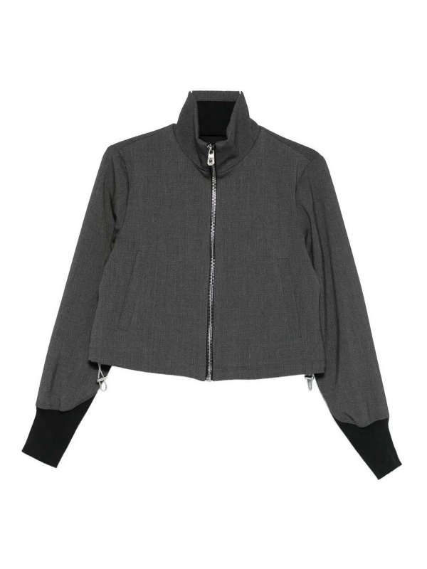 Pinko: Chaquetas Bomber - Chaqueta Bomber - Gris