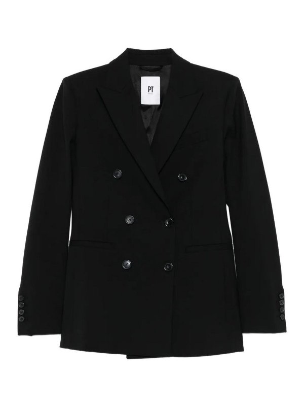 PT TORINO: カジュアルジャケット - カジュアルジャケット - 黒
