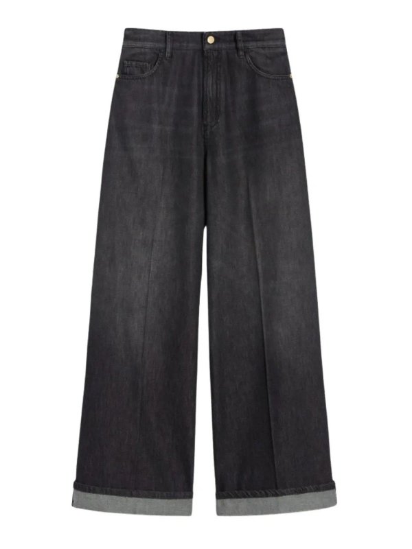 S MAX MARA: Pantalones casual - Pantalón Casual - Lavado Medio