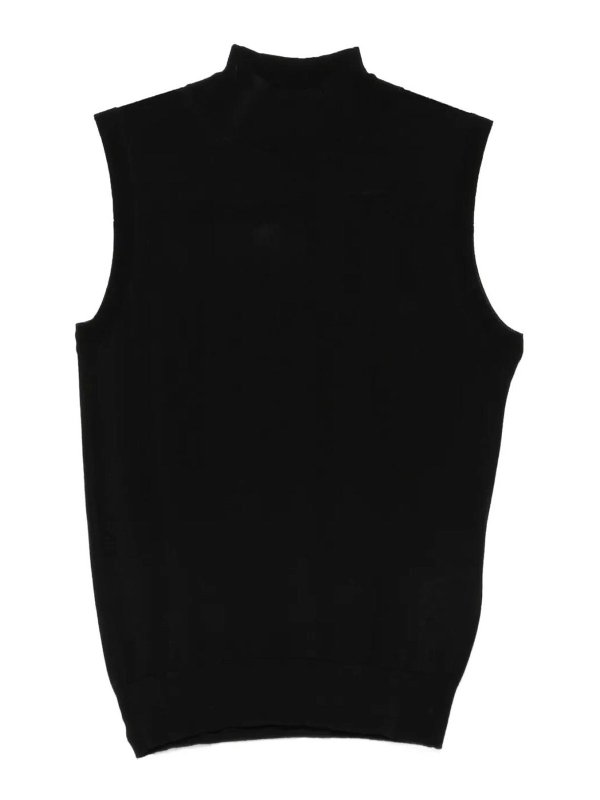 S MAX MARA: Chalecos  - Chaleco - Negro