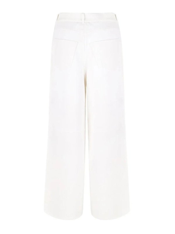 S MAX MARA: カジュアルトラウザー online - カジュアルパンツ - 白
