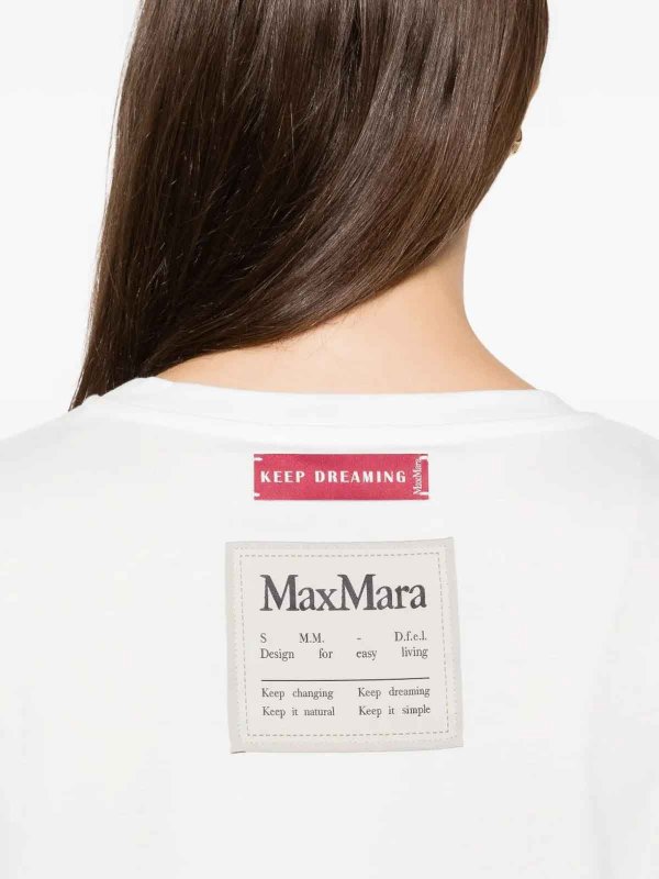 S MAX MARA: T-shirts online - T-Shirt - Weiß