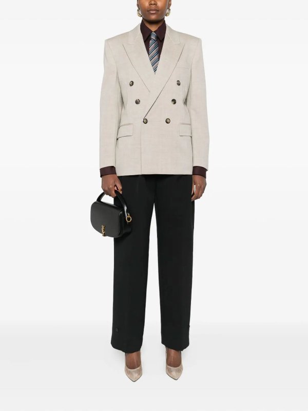 SAINT LAURENT: casual jackets online - Jacket Beige Taupe
