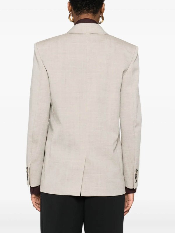 The Best Shops SAINT LAURENT: casual jackets - Jacket Beige Taupe