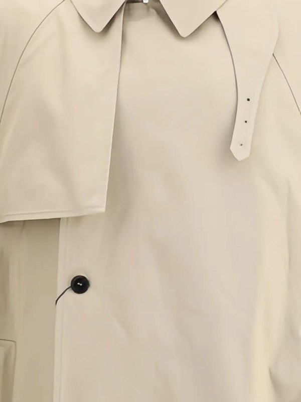 Manteau Cape Ample Beige shop online: SAINT LAURENT