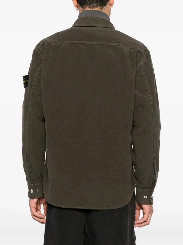 The Best Shops STONE ISLAND: camicie - Sovracamicia Verde