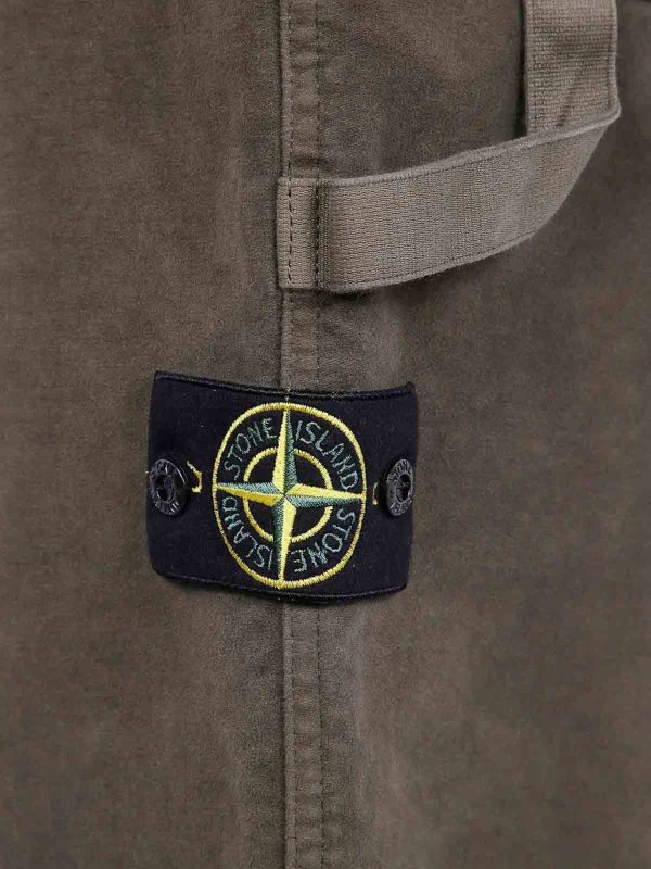 STONE ISLAND: Pantalones casual online - Pantalón Casual - Verde