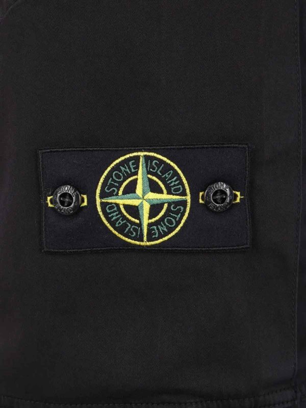 The Best Shops STONE ISLAND: カジュアルトラウザー - カジュアルパンツ - 黒