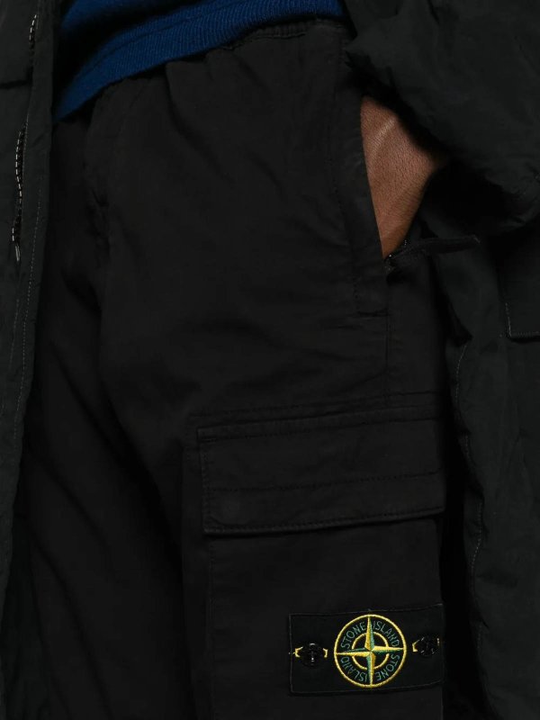 STONE ISLAND buy online Pantalone Regular Tapered Black