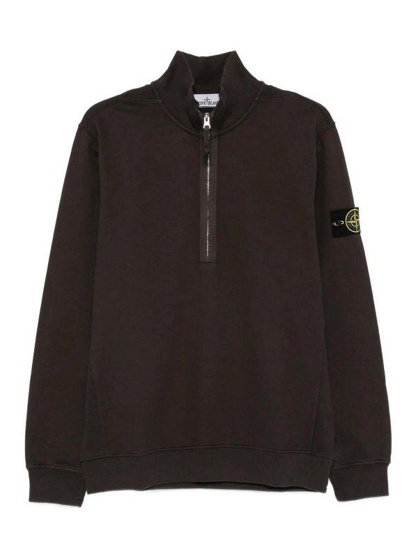 STONE ISLAND: スウェット＆セーター - スウェットシャツ/セーター - グレー