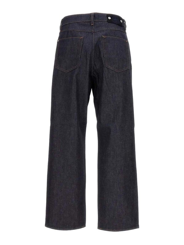 STONE ISLAND: Straight Leg Jeans online - Straight Leg Jeans - Blau