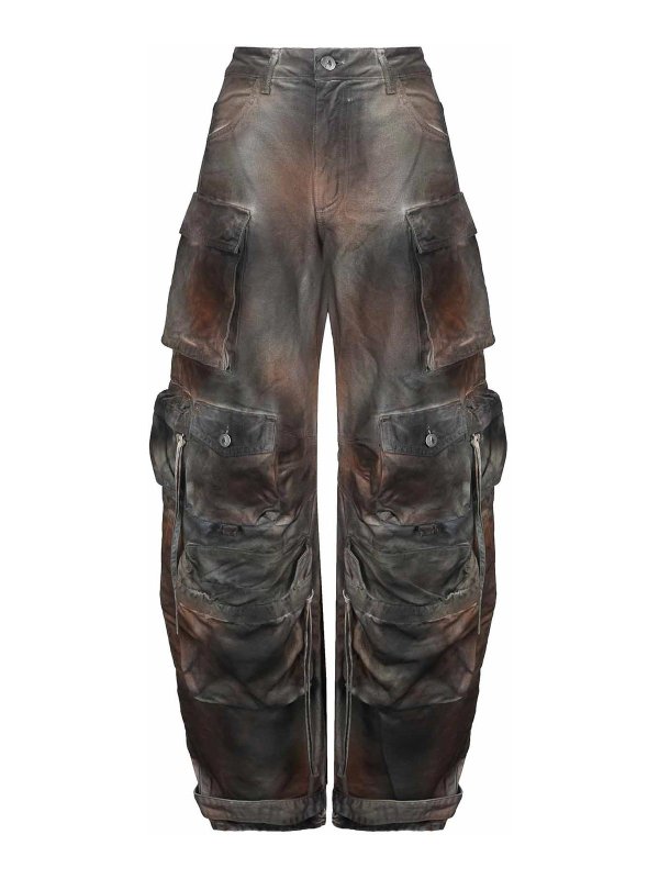 The Attico: カジュアルトラウザー - カジュアルパンツ - グレー