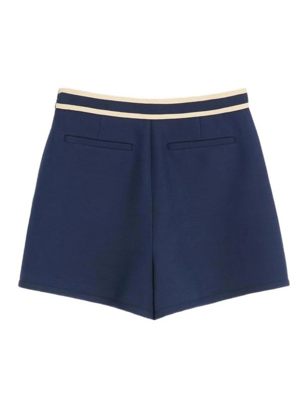 VALENTINO GARAVANI: Shorts online - Shorts - Azul Oscuro