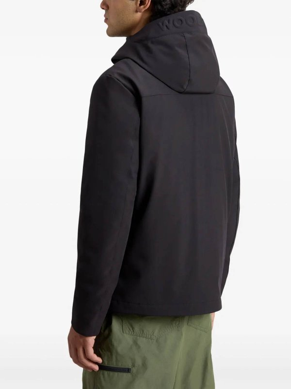 Soft Shell Pacific Jacket Dry Gray shop online: WOOLRICH