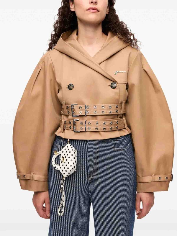 The Best Shops GANNI: giacche casual - Giacca corta in cotone