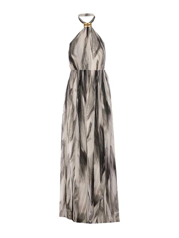 ELISABETTA FRANCHI: knee length dresses - Dress