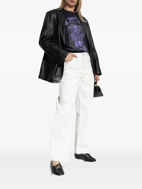 GANNI: T-shirts online - T-Shirt - Bunt