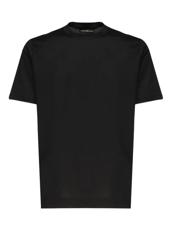 GIULIANO GALIANO: Tシャツ - Tシャツ - 黒