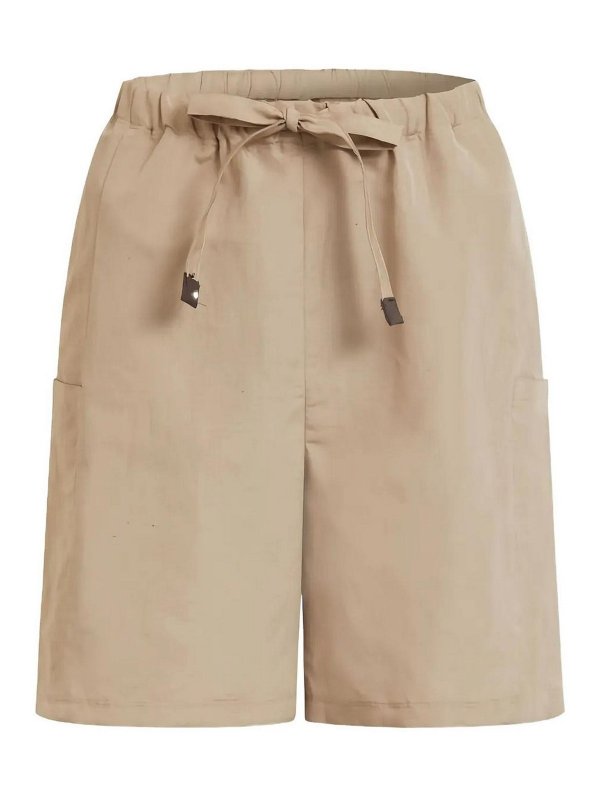 Max Mara: Shorts - Shorts - Beis