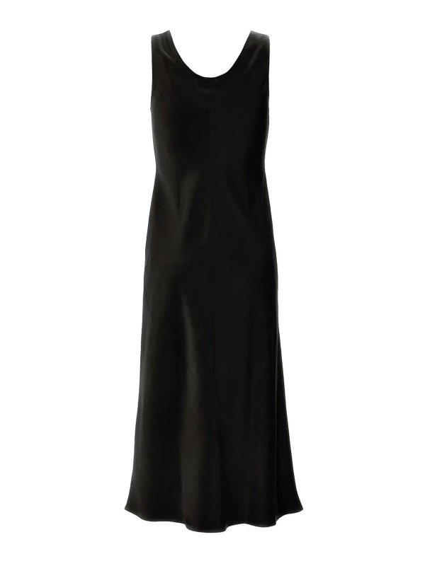 Max Mara: ニーレングスドレス online - 膝丈ドレス - ブルー