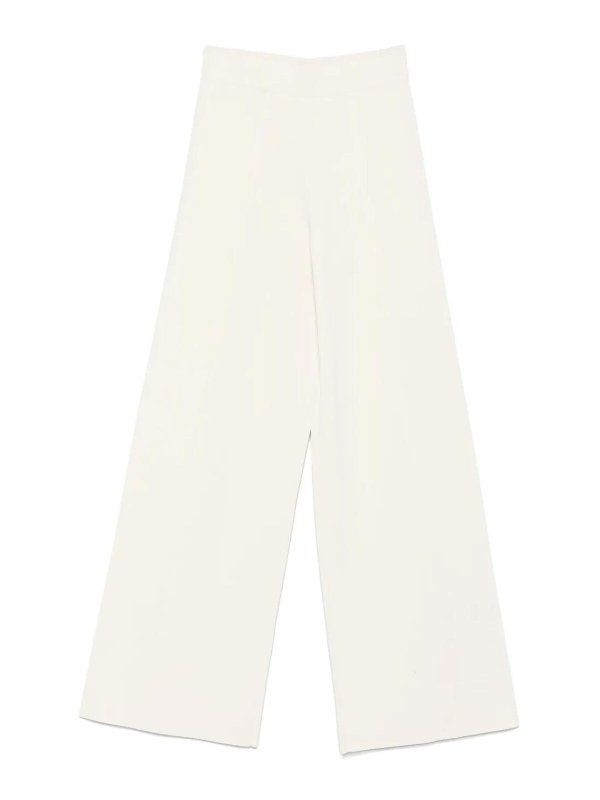 Max Mara: casual trousers - Assiro Silk Knitted Trouser