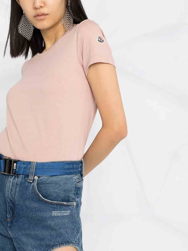 Tシャツ - ピンク shop online: MONCLER