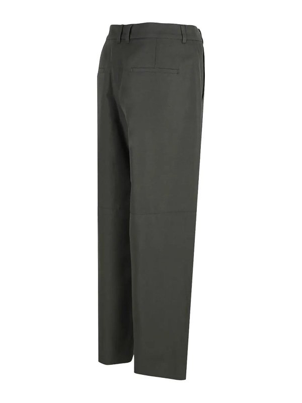 S MAX MARA: カジュアルトラウザー online - カジュアルパンツ - ブラウン