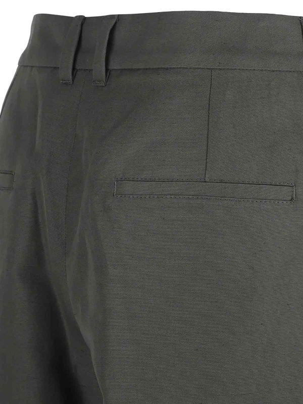 The Best Shops S MAX MARA: カジュアルトラウザー - カジュアルパンツ - ブラウン