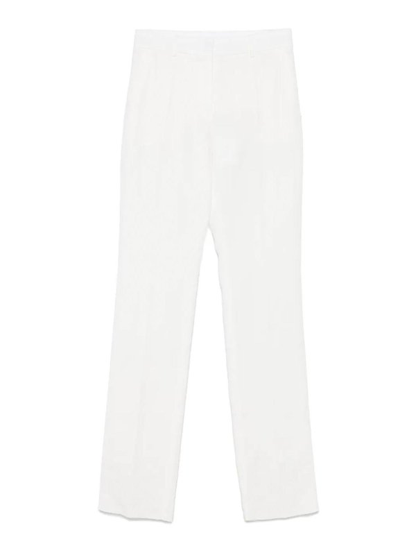 SPORTMAX: Casual Hosen - Casual Hose - Weiß