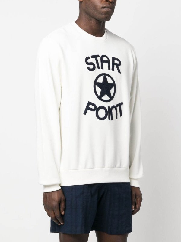 スウェットシャツ/セーター - 白 shop online: STAR POINT