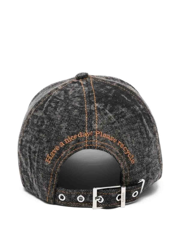 The Best Shops GANNI: 帽子＆キャッブ - 帽子 - ミディアムウォッシュ