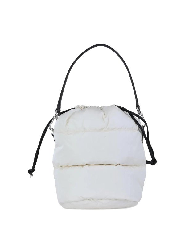 MONCLER: Bucket-bags - Bucket-Bag - Weiß