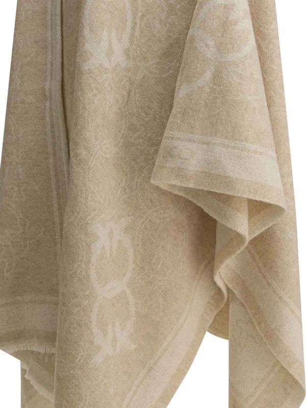 The Best Shops Pinko: tunics - Croatia Jacquard Hood Logo Camel