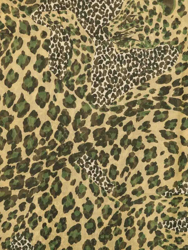 SAINT LAURENT: scarves online - Shawl Grand Carre Leopard 135X135