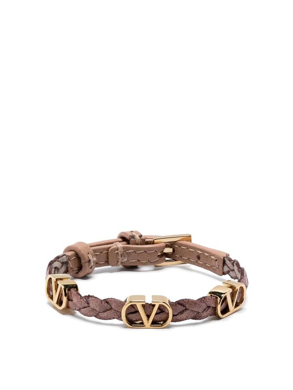 VALENTINO GARAVANI: Pulseras y brazaletes - Brazalete - Beis
