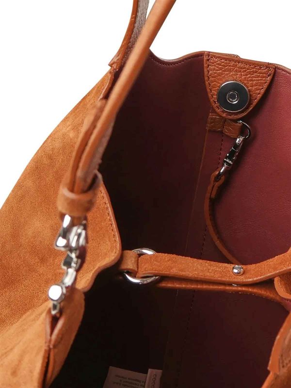 トートバッグ - ブラウン shop online: COCCINELLE