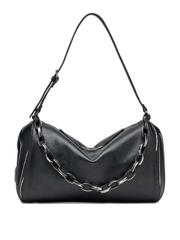 DIESEL: Schultertaschen - Schultertasche - Schwarz