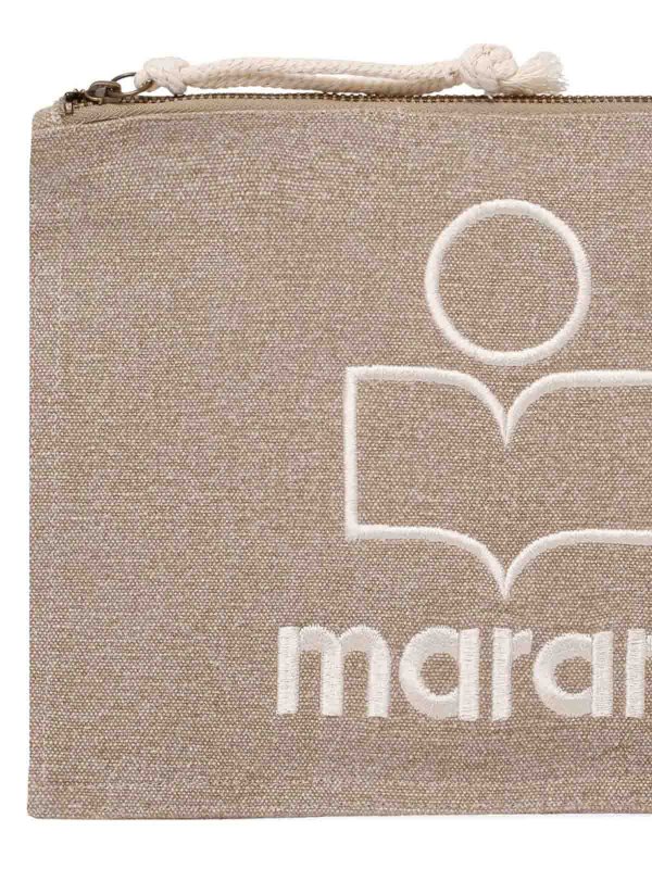 The Best Shops ISABEL MARANT: clutches - Netia Pochette Beige