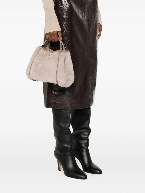 トートバッグ - ベージュ shop online: Max Mara