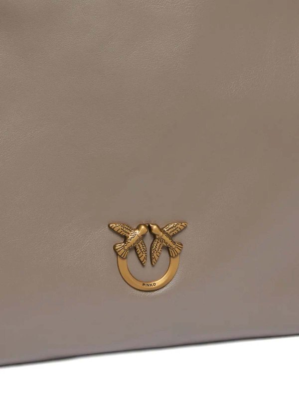 The Best Shops Pinko: Schultertaschen - Schultertasche - Grau