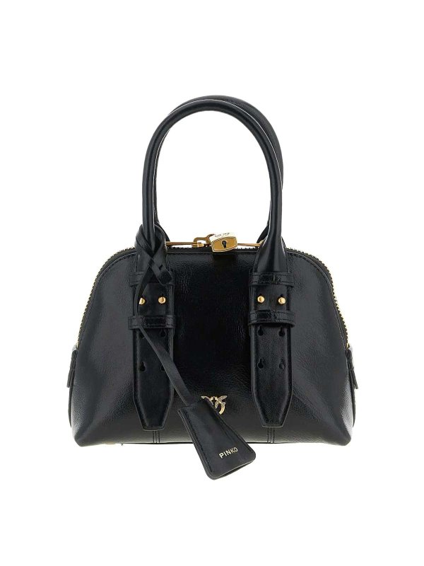 Pinko: Bowling - Bowling Tasche - Schwarz