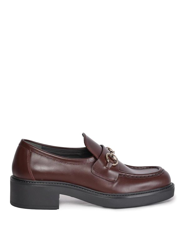 GUCCI: Loafers & Slippers - Moccasin Leather R Burleywood