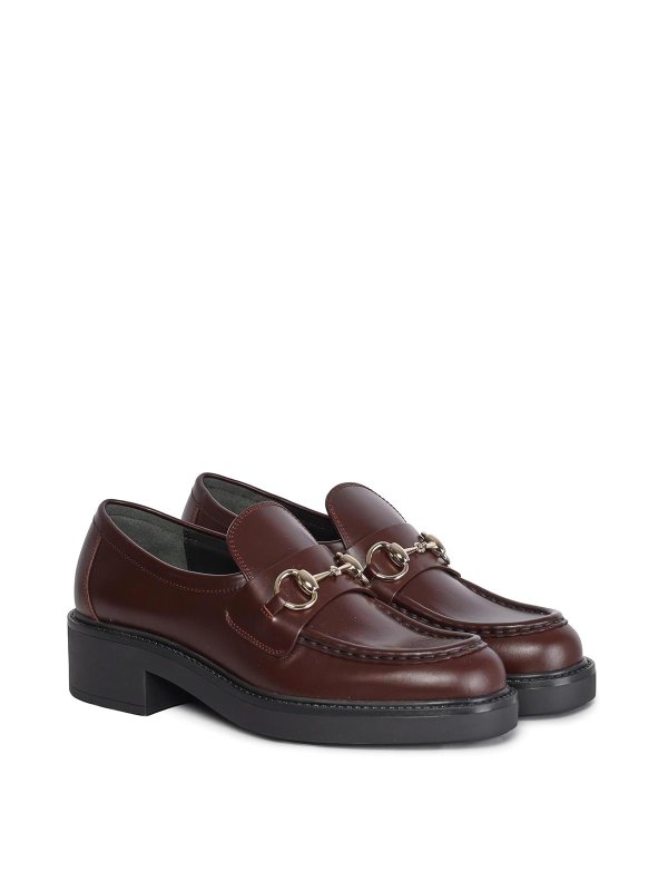 GUCCI: Loafers & Slippers online - Moccasin Leather R Burleywood