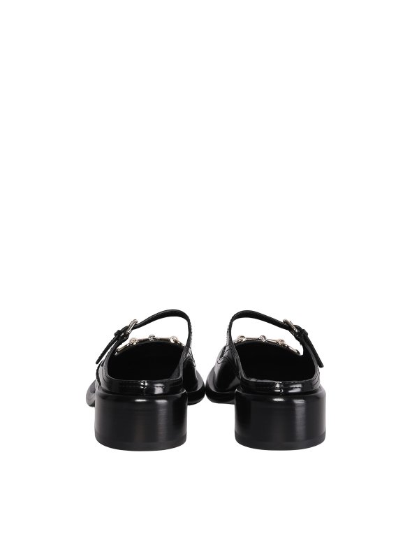 The Best Shops GUCCI: sandals - Sandal Leather Rs Nero
