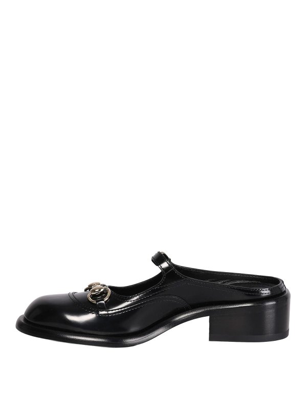 Sandal Leather Rs Nero shop online: GUCCI