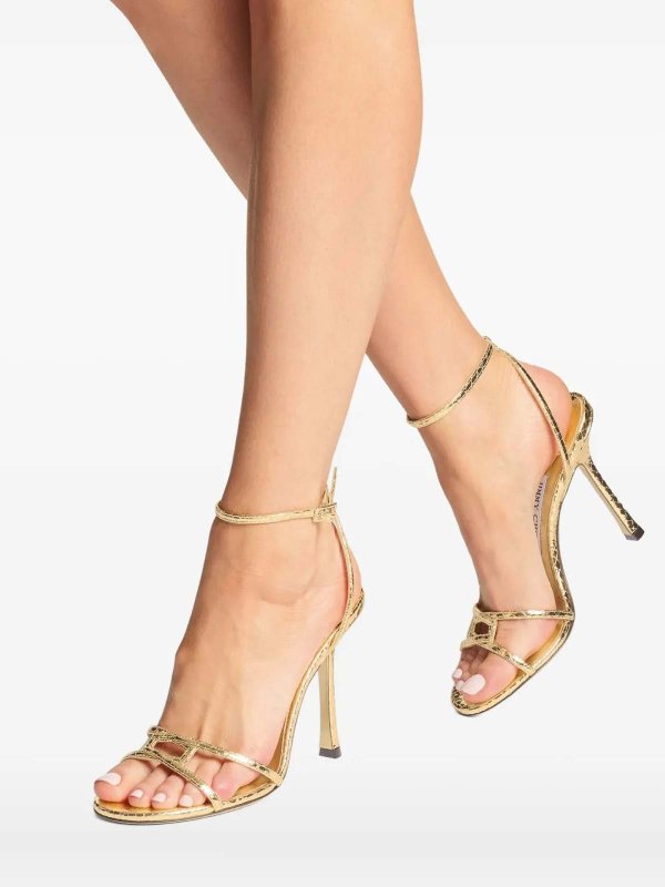 サンダル - 金 shop online: JIMMY CHOO