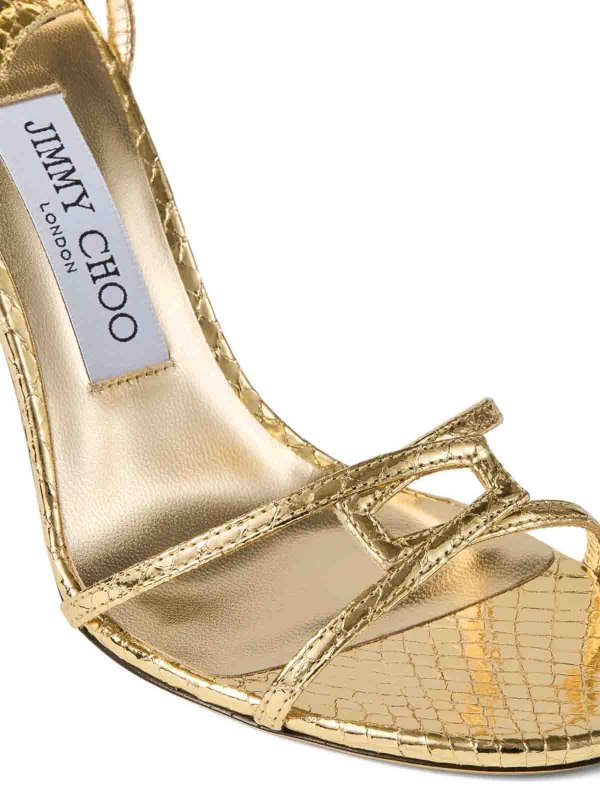 JIMMY CHOO buy online サンダル - 金