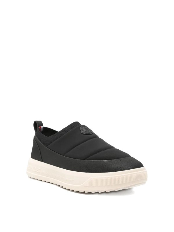 MONCLER: Mocassins & Chaussures bateau online - Chaussons - Noir